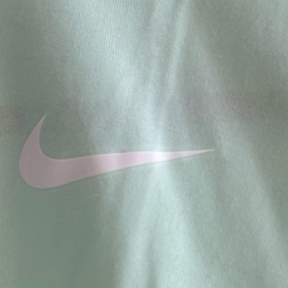 Nike Women's Light Green DRI-FIT Tee - Picture 4 of 5